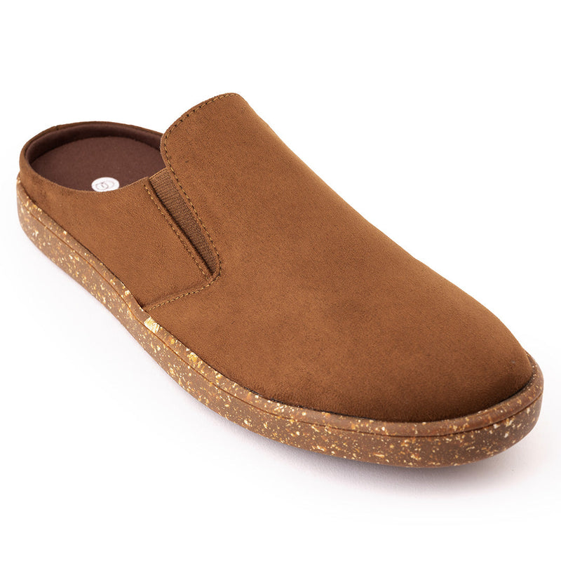 Nest Mules Vegan Suede Tan Women Slip-ons Thrift Edit