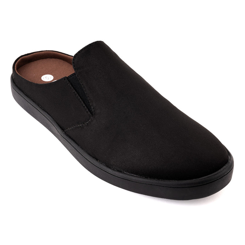 Nest Mules Vegan Suede Black Men Slip-ons Thrift Edit