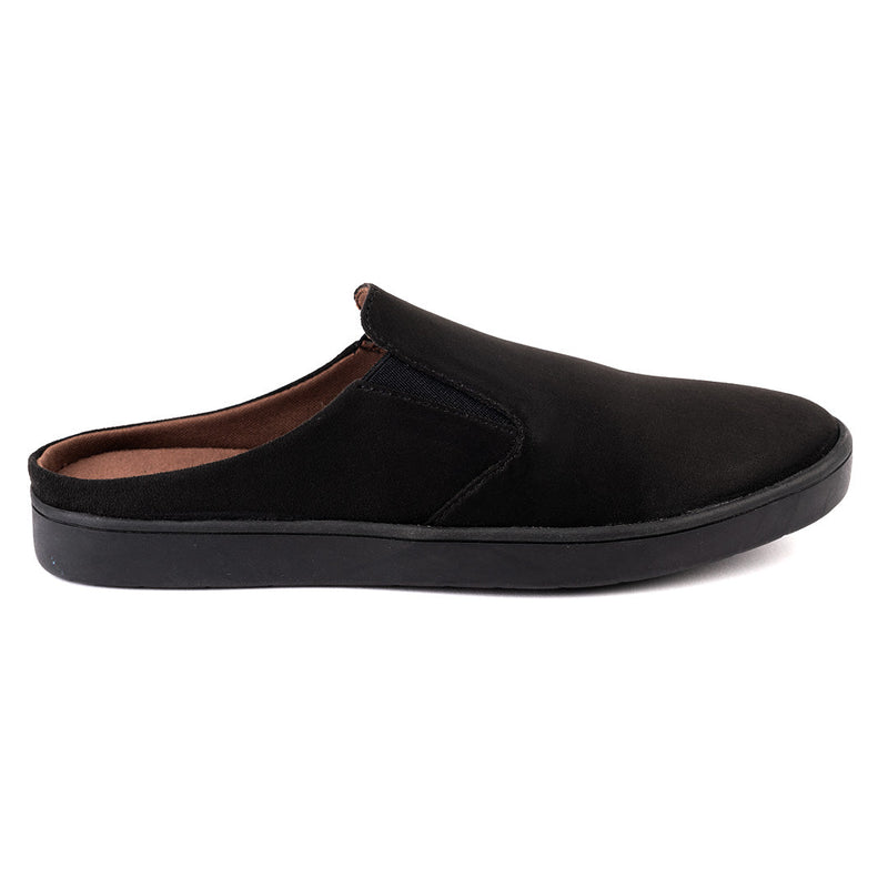 Nest Mules Vegan Suede Black Men Slip-ons Thrift Edit