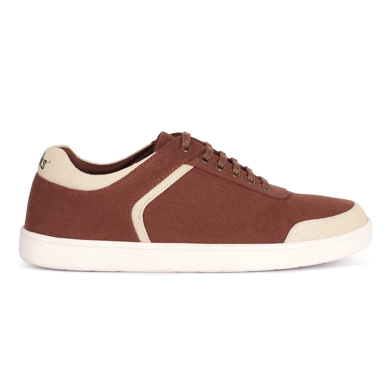 Dan Eco-Sole Sneakers Brown and Beige Women Thrift Edit