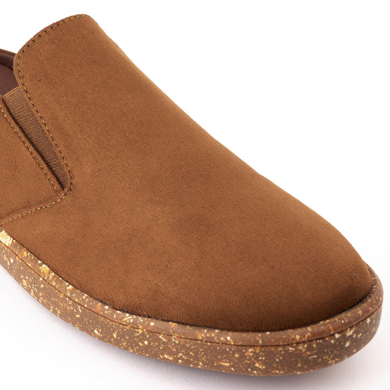 Nest Mules Vegan Suede Tan Men Slip-ons Thrift Edit