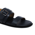 Leo Crossover Vegan Leather Blue Men Sandals