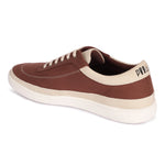 Ske Eco-Sole Sneakers Brown and Beige Men