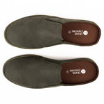 Nest Mules Vegan Suede Green Women Slip-ons