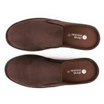 Nest Mules Vegan Suede Brown Women Slip-ons