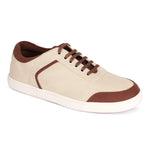 Dan Eco-Sole Sneakers Beige and Brown Men