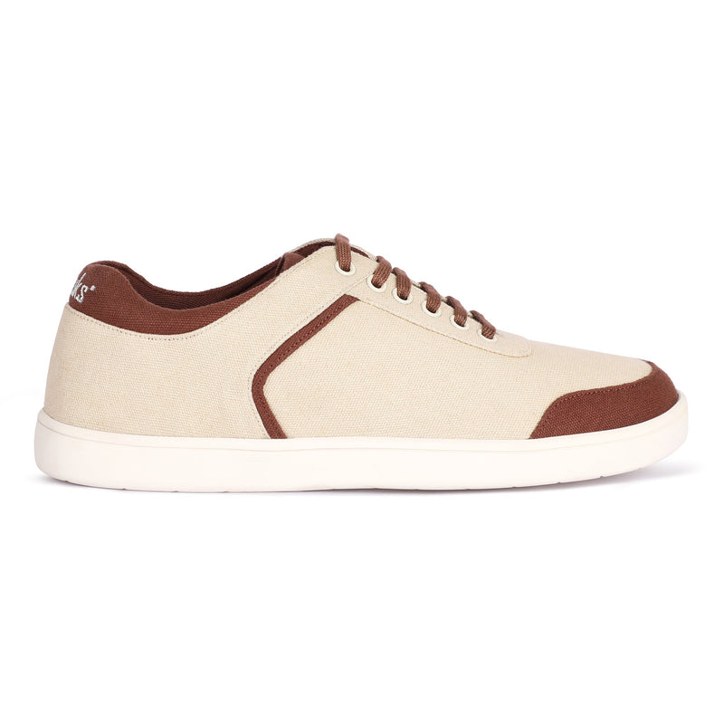 Dan Eco-Sole Sneakers Beige and Brown Women Thrift Edit