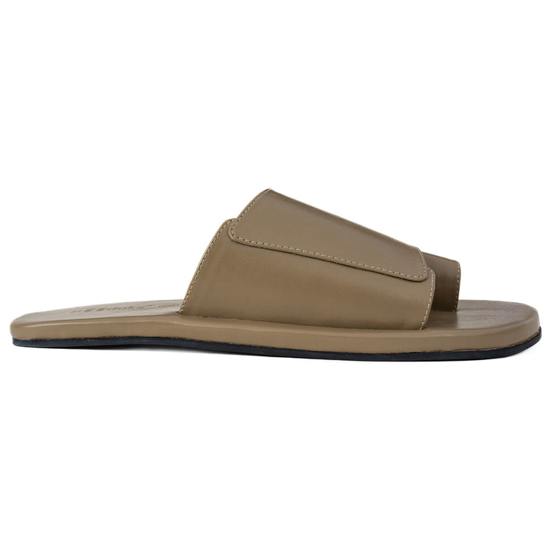 Iru Cloak Vegan Leather Slides Men