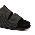 Finn Luxe Cloak Corduroy Grey Men Slides