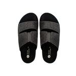 Finn Luxe Cloak Corduroy Grey Men Slides