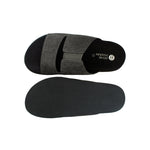 Finn Luxe Cloak Corduroy Grey Men Slides