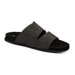 Finn Luxe Cloak Corduroy Grey Men Slides