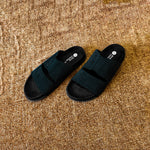 Finn Luxe Cloak Corduroy Black Men Slides