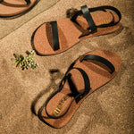 Joy Slingback Cork Brown Sandals Women