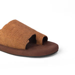 Iru Luxe - Cloak Corduroy Brown Men Slides