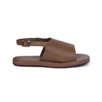 Nas Cloak Vegan Leather Brown Sandals Men