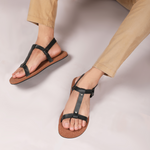 Nat T-Strap Cork Sandals Men