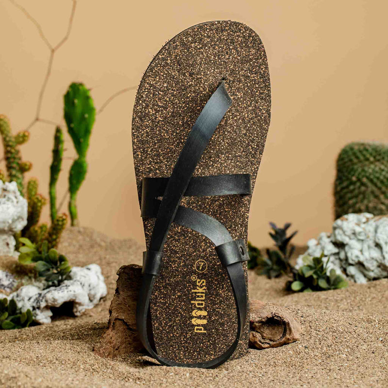 Nuba Solo-Strap Cork Sandals Men