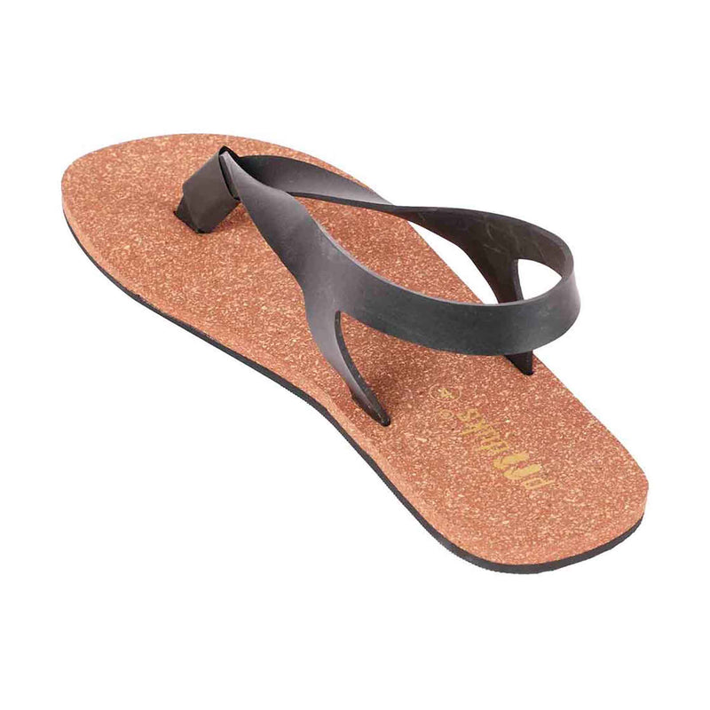 Omi Thong-Strap Cork Brown Sandals Women