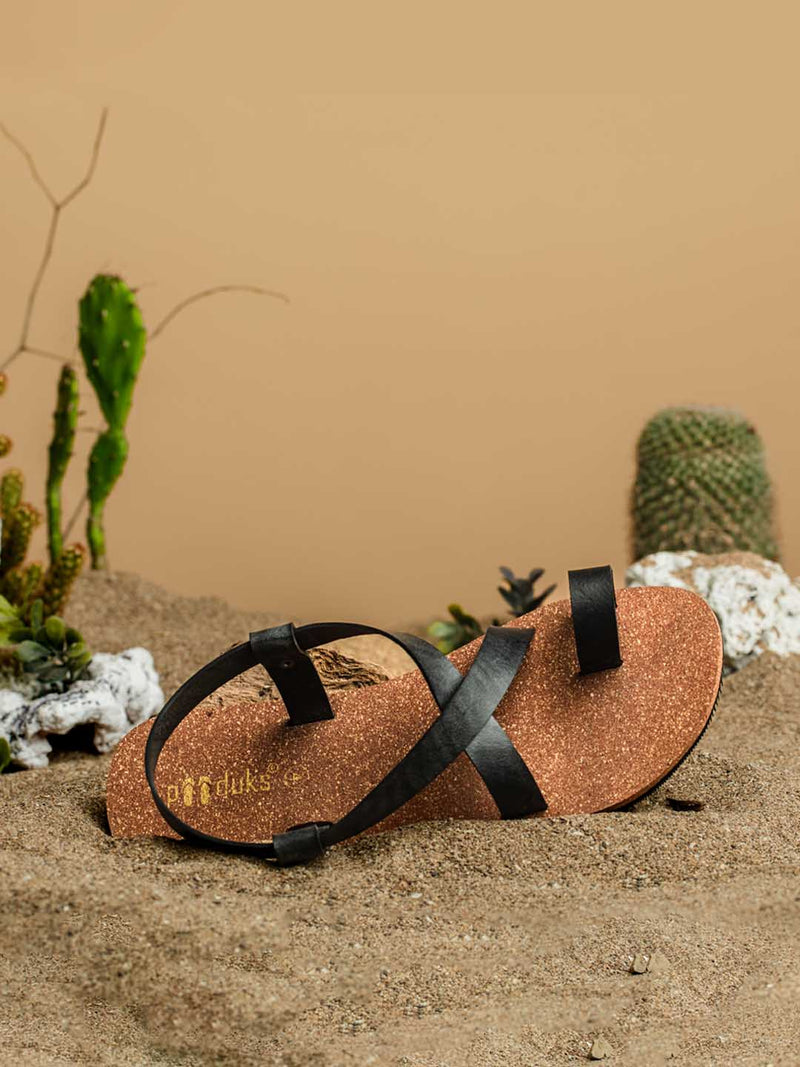 Sko Slingback Cork Sandals Women