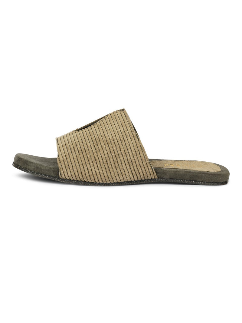 Riri Cloak Corduroy Slides Women