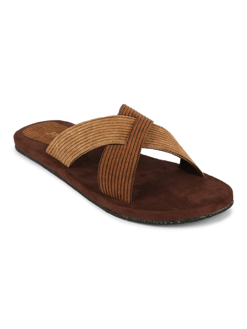 Ben Crossover Corduroy Slides Men