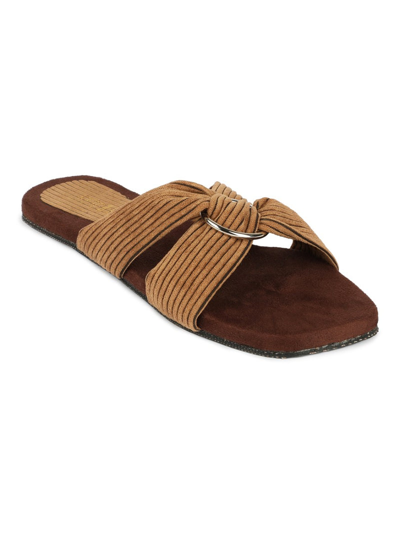 Zima Crossover Corduroy Slides Women