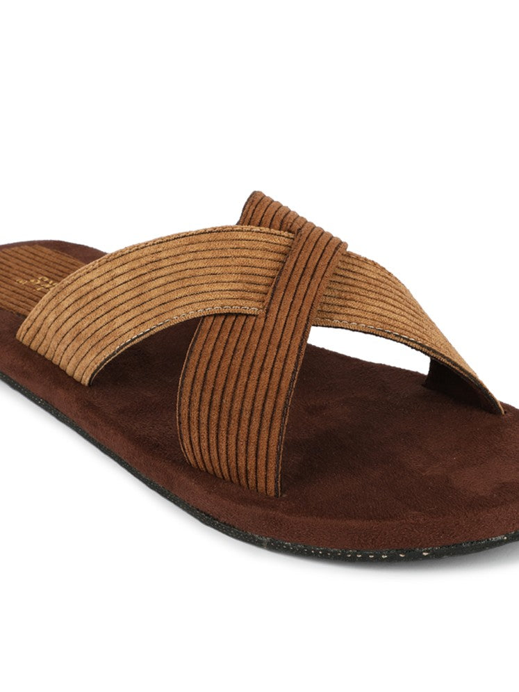 Ben Crossover Corduroy Slides Men