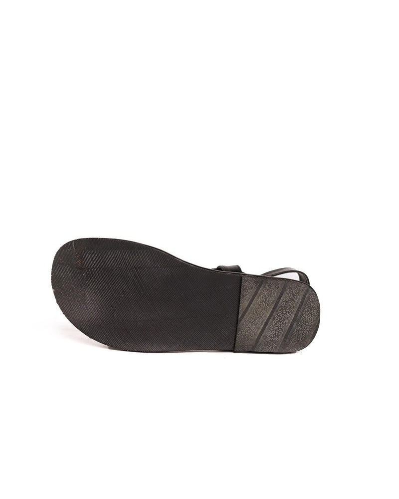 Calor Black | Casual Sandals for Men - Paaduks