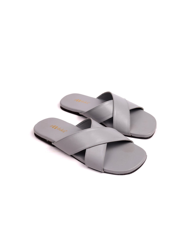 Philly Crossover Vegan Leather Slides Men