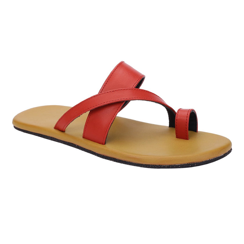 Men Mahi Red | Casual Flip-Flop for Men Men