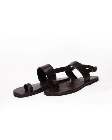 Zoo Dark Brown | Casual Sandals for Men - Paaduks